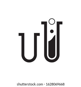 Lab logo template vector icon design