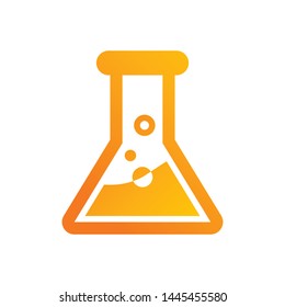 Lab logo template vector medical icon design