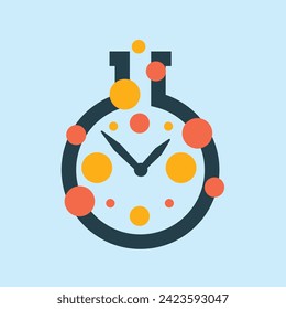 Lab logo tube science vector template design.