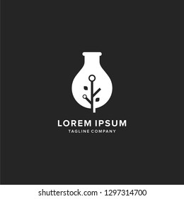 lab logo vector icon illustration