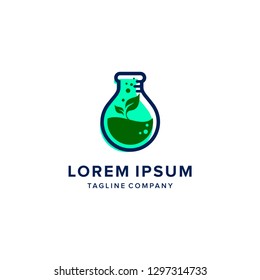 lab logo vector icon illustration