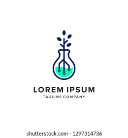 lab logo vector icon illustration
