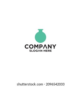ilustración de icono de vector de logotipo de laboratorio