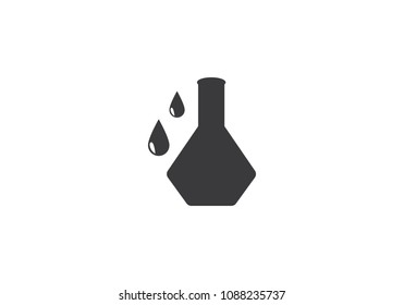 Lab logo vector icon template