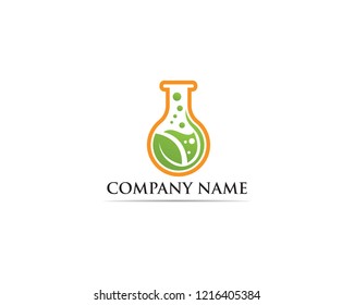 Lab logo vector icon template