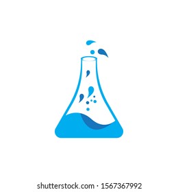 Lab logo vector icon template