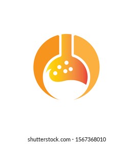 Lab logo vector icon template