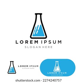 Lab logo vector icon template illustration