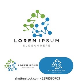 Lab logo vector icon template illustration