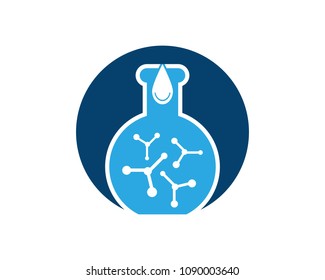 Lab logo vector template