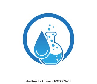 Lab logo vector template