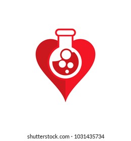 Lab Love Logo Icon Design