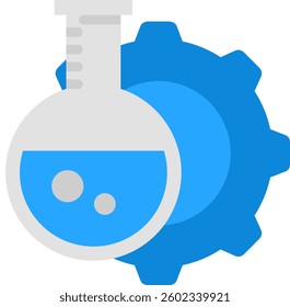Lab Management Icon Element For Design