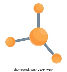 Lab molecule icon cartoon vector. Medical laboratory. Research test