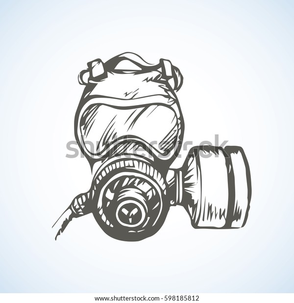 Lab Nosebag Airborne Face Muzzle Isolated Stock Vector (Royalty Free ...