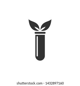 Lab plant icon. Isolated vector illustration