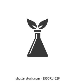 Lab plant icon. Isolated vector illustration