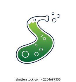 lab S letter logo icon template
