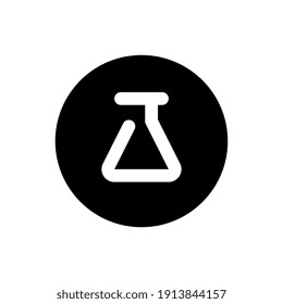 Lab science logo icon design, laboratory symbol - Vector
