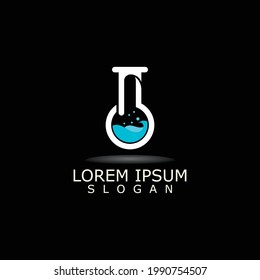 Logo de Lab Science and Research Modelo de concepto farmacéutico