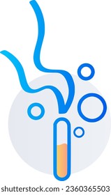 Icono de plantillas de logotipo de farmacia de investigación de laboratorio