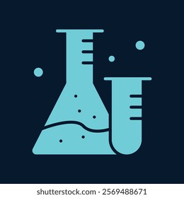 Lab Science trendy artwork glorious abstract vector illustration colorful valuable design.eps