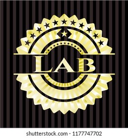 Lab shiny badge