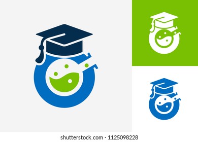 Lab Study Logo Template Design Vector, Emblem, Design Concept, Creative Symbol, Icon