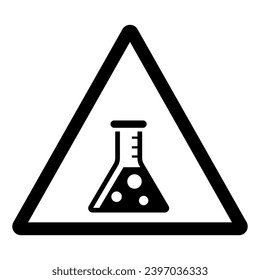 Signo de símbolo de laboratorio,Ilustración de vectores, Aislado en etiqueta de fondo blanco. EPS10