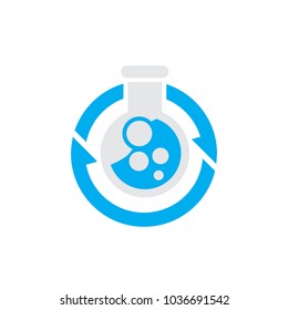Lab Sync Logo Icon Design