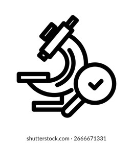 Labor-Test Daten Gliederung Symbol Vektor Design gut für Web oder mobile App