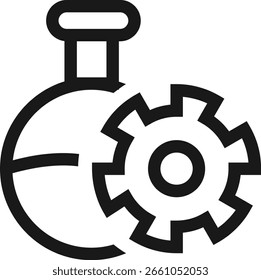 lab test icon. test icon vector