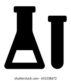 Lab Test Vector Icon