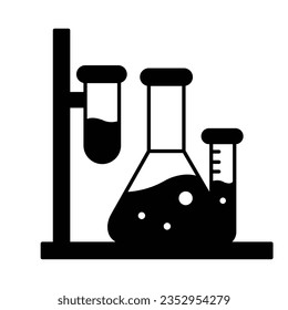icono del vector de prueba de laboratorio que puede modificar o editar fácilmente


