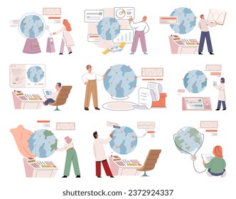 Lab test. Vector illustration. Lab tests serve as benchmarks for evaluating scientific hypotheses The laboratory is controlled environment for conducting experiments Testing various hypotheses helps