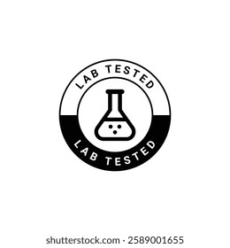 lab tested icon, symbol, icon design, organic icon