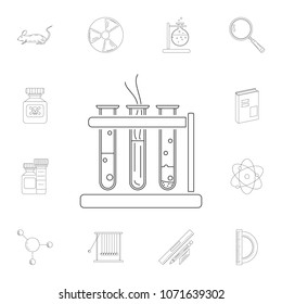 lab tests icon. Detailed set of Science and lab illustrations. Premium quality graphic design icon. One of the collection icons for websites, web design, mobile app on white background