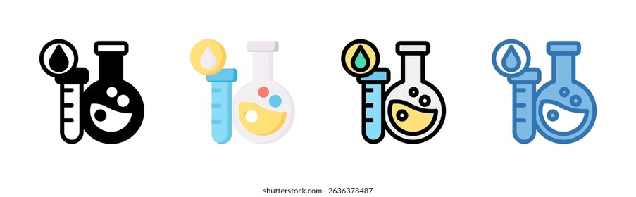 Lab Tool Icon Element For Design And Vector