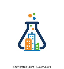 Lab Town Logo Icon Design