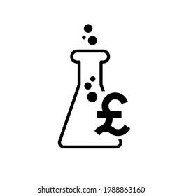 Lab tubes Vector icon illustration design