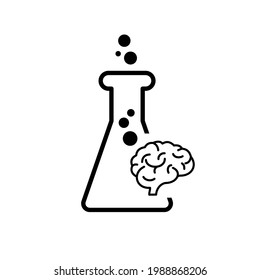 Lab-Röhren-Vektorgrafik-Design