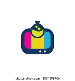 Lab Tv Logo Icon Design