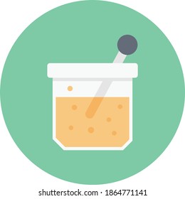 lab vector flat color icon