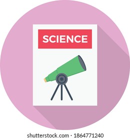 lab vector flat color icon