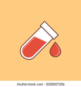 icono de color plano vector de laboratorio