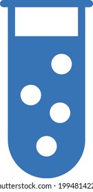 lab vector glyph color icon