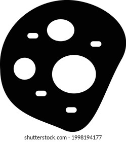 lab vector glyph flat icon