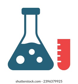 Lab Vector Glyph Two Color Icons For Personal And Commercial Use.
