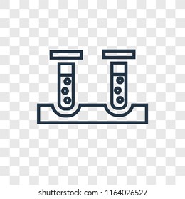 Lab vector icon isolated on transparent background, Lab logo concept