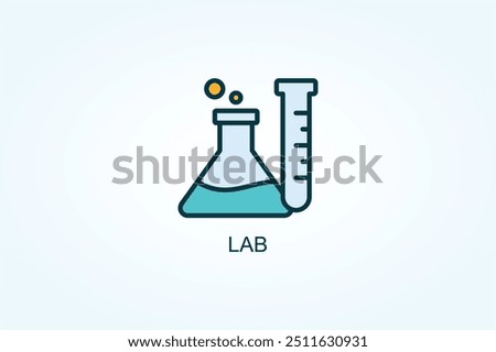 Lab Vector Or Logo Sign Symbol Illustration